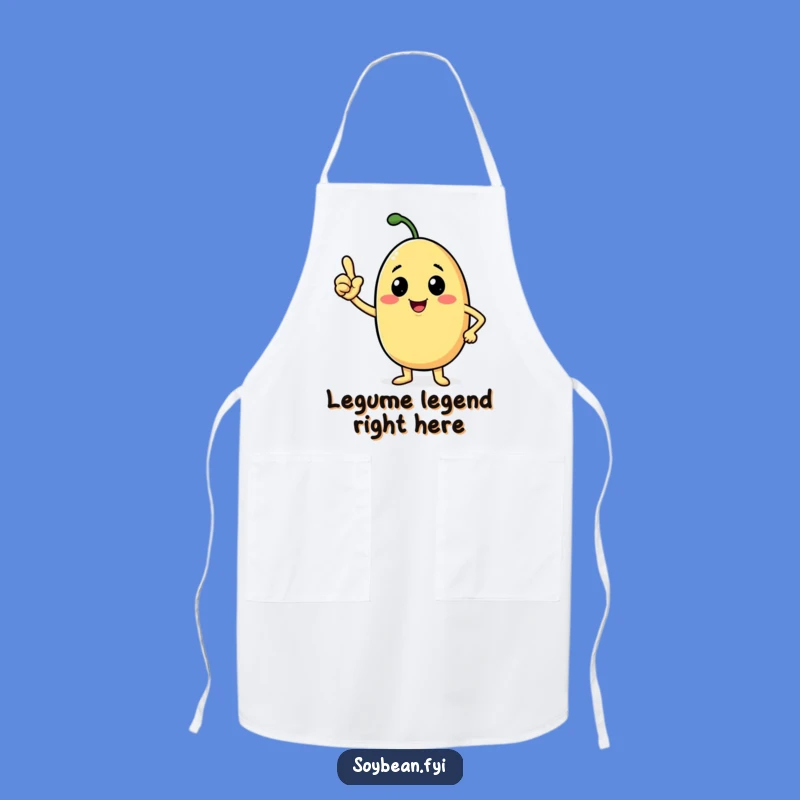 Funny Confident Soybean Apron: Cook with Assurance Humorous Gift