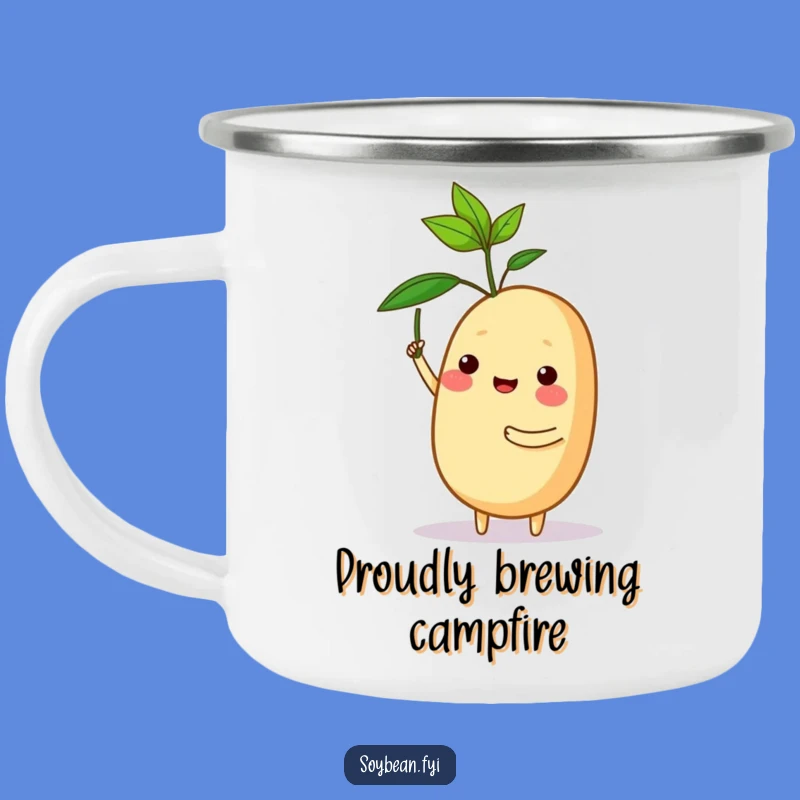 Funny Proud Soybean Camping Mug: Celebrate Your Journey!