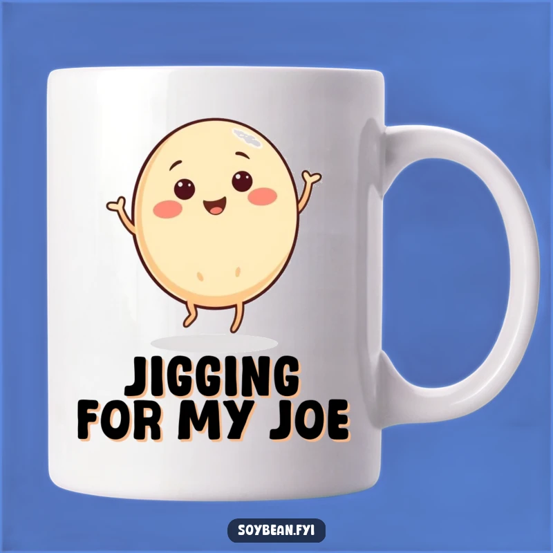 Funny Jigging Soybean Mug: Dance Your Way to Happy!
