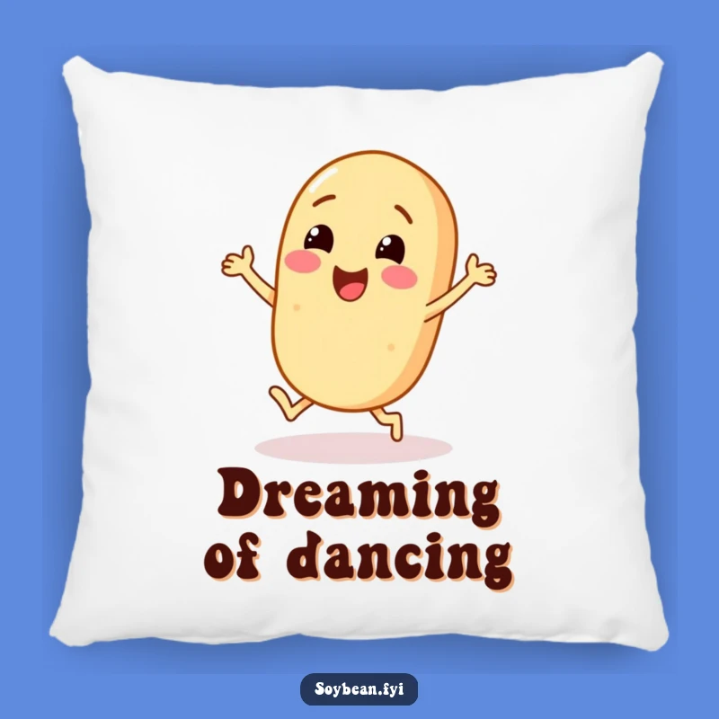 Funny Soybean Dance Pillow: Cozy Comfort with a Cheerful Character's Moves