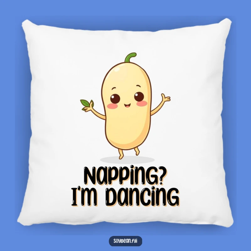 Funny Dancing Soybean Pillow: Rest with Rhythm, Cute Gift