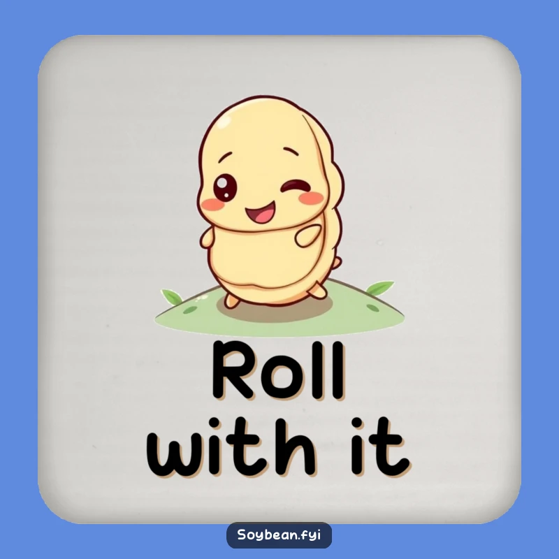 Funny Determined Soybean Rolling Uphill Coaster: Protect Surfaces with Grit, Gift