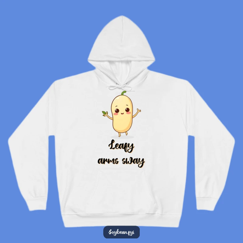 Cozy Funny Dancing Soybean Hoodie: Dance Through the Day, Great Gift