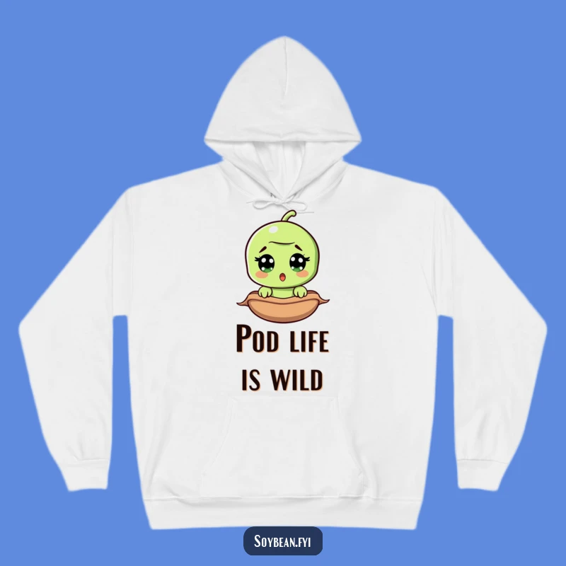 Funny Surprised Soybean Hoodie: Cozy Up with This Hilarious and Shocking Pullover!