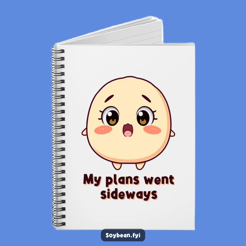 Funny Surprised Soybean Notebook: Jot Down Surprises!
