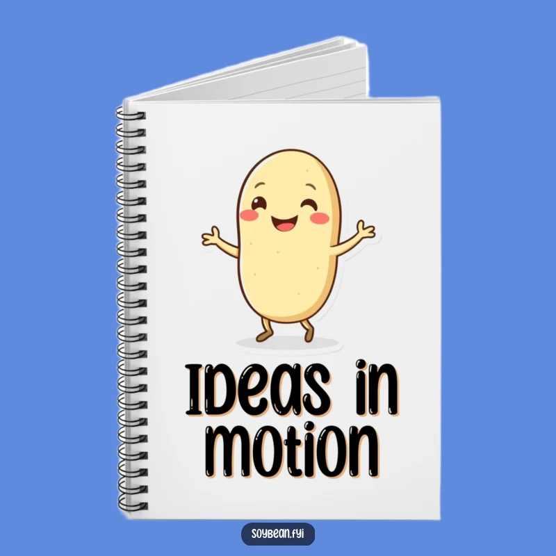 Funny Kawaii Soybean Dance Notebook: Jot Down Ideas with a Smile
