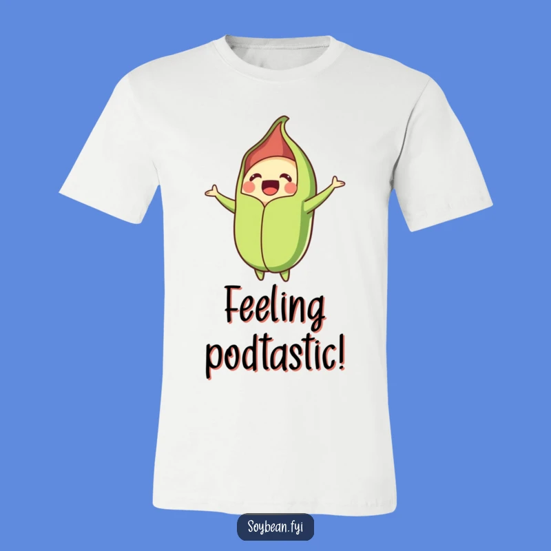 Funny Bursting Soybean Pod T-Shirt: Wear Your Joy Out Loud, Hilarious Shirt Gift