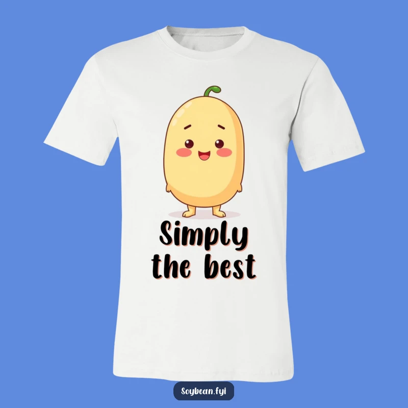 Funny Proud Soybean T-Shirt - Tall Character Design, Statement Humorous Gift
