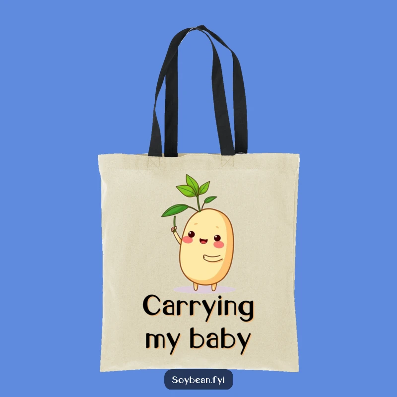 Funny Proud Soybean Tote Bag: Carry Your Success!