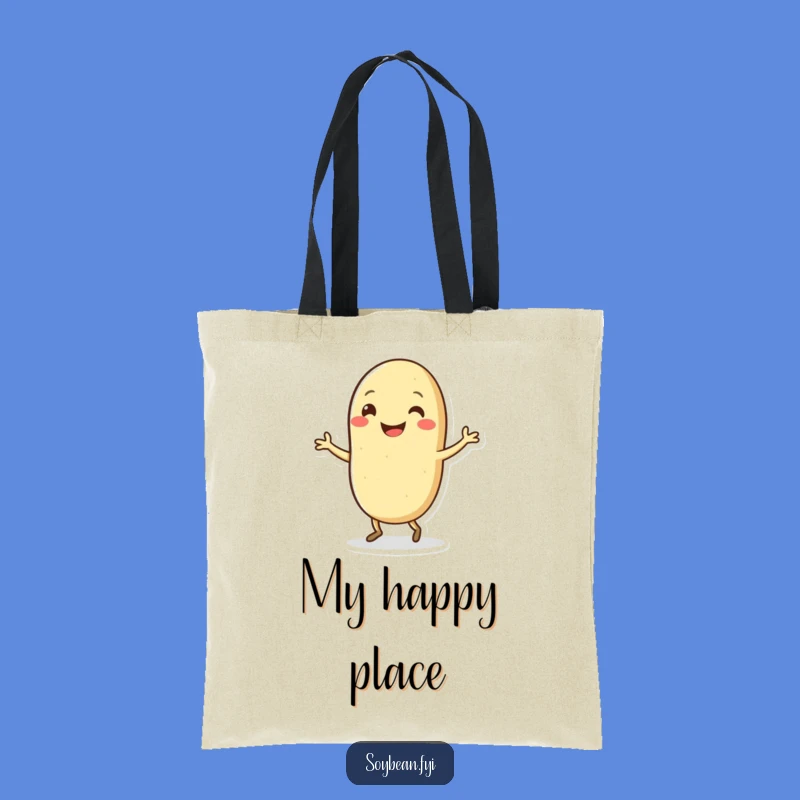 Funny Kawaii Soybean Dance Tote Bag: Carry Your Laughs Everywhere You Go